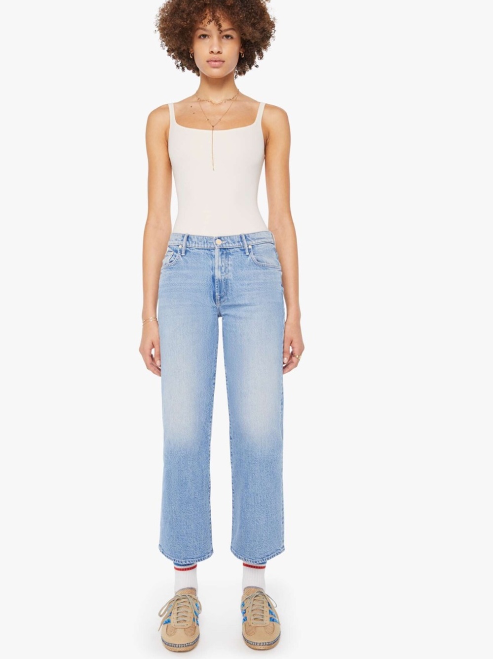 Mother Mid Rise Maven Ankle Magic School Bus Straight Leg Jeans Size 27